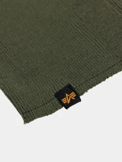 PROTOTYPES X ALPHA RAW BEANIE LABEL