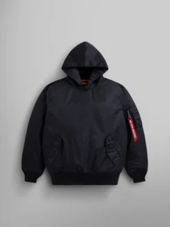 PULL-OVER MA-1 JACKET HOODIE