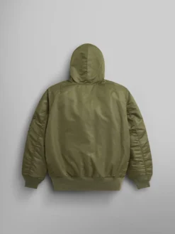 PULL-OVER MA-1 JACKET HOODIE