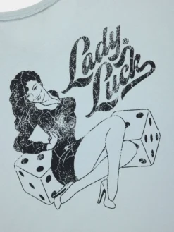 RELAXED LADY LUCK TEE