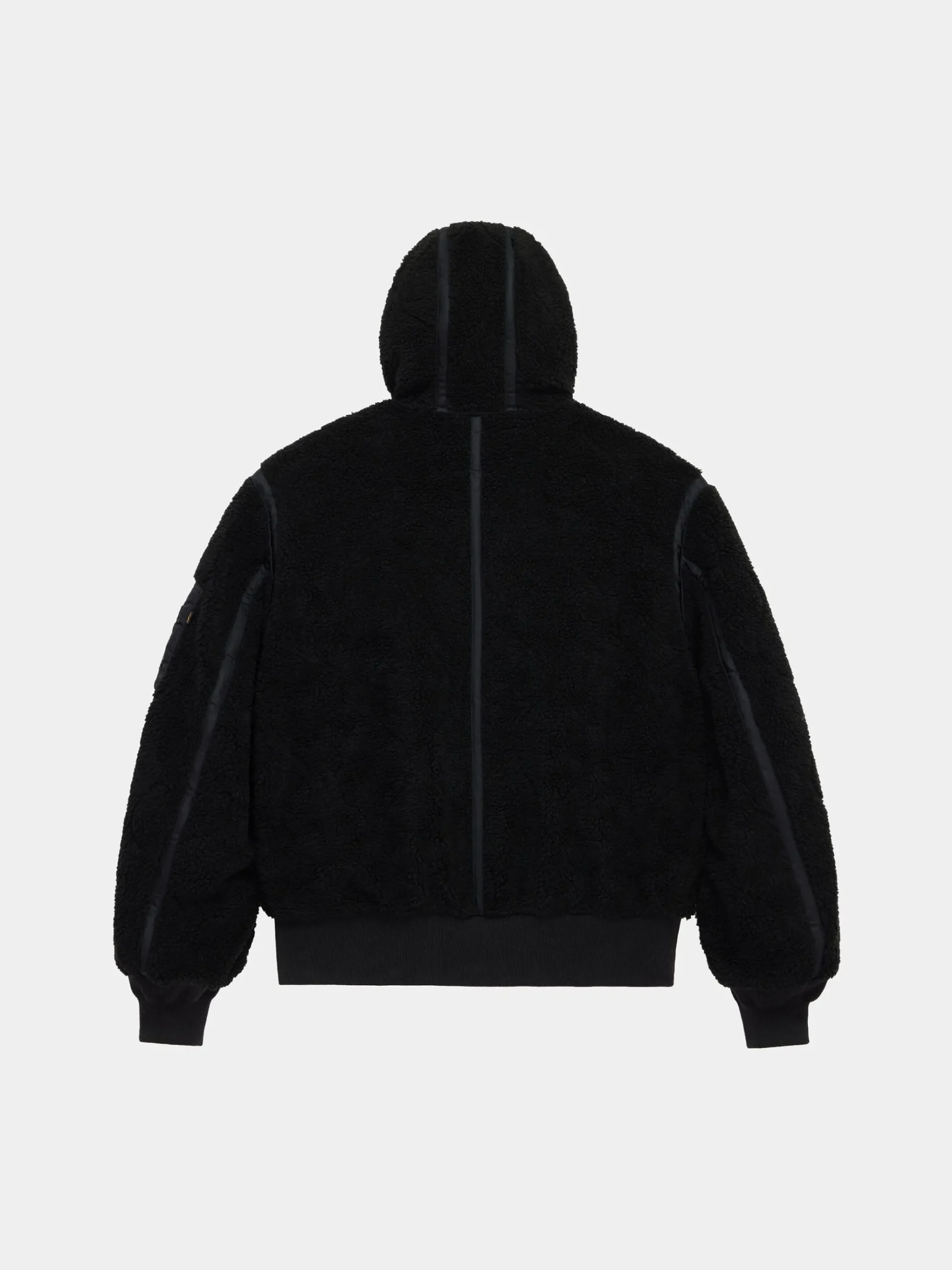 SHERPA ONION QUILTING FLIGHT JACKET