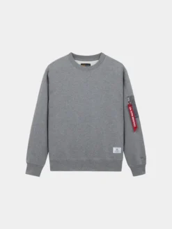 UTILITY POCKET CREWNECK