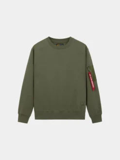 UTILITY POCKET CREWNECK