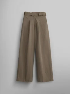 WOMEN'S GURKHA WIDE LEG TROUSER