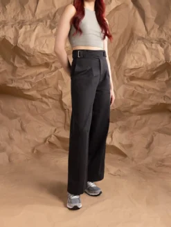 WOMEN'S GURKHA WIDE LEG TROUSER