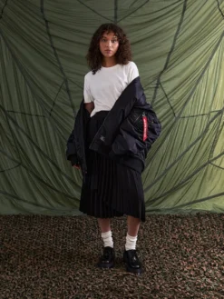 WOMEN'S OVERSIZED MA-1 MOD BOMBER JACKET